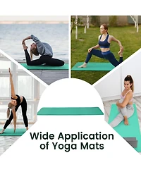 Aofar Yoga Mat Thick High Density Exercise Carrying Strap