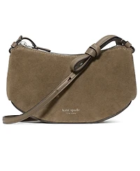kate spade new york Loop Suede Small Crossbody Handbag