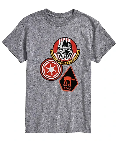 Airwaves Men's The Mandalorian & Grogu Imperial Pilot Graphic T-Shirt