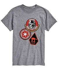 Airwaves Men's The Mandalorian & Grogu Imperial Pilot Graphic T-Shirt