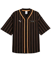 Puma Men's McLaren Baseball Jersey V-Neck T-Shirt