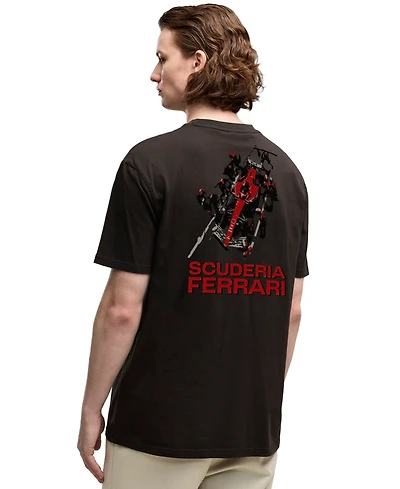Puma Men's Scuderia Ferrari Graphic Crewneck T-Shirt
