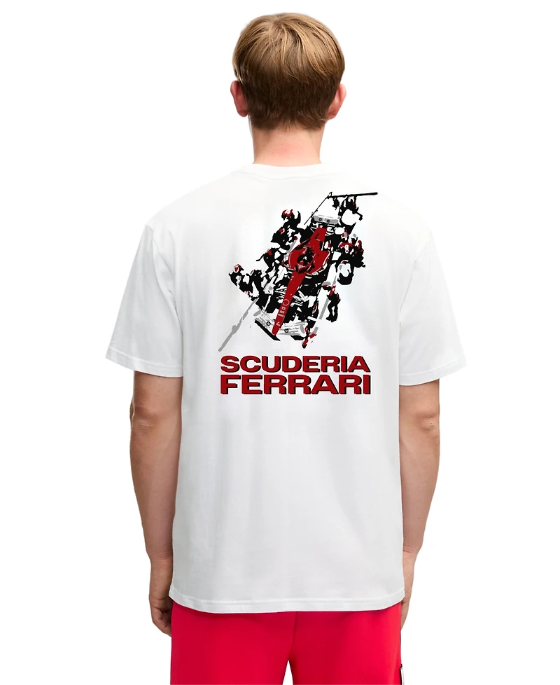 Puma Men's Scuderia Ferrari Graphic Crewneck T-Shirt