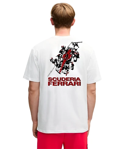 Puma Men's Scuderia Ferrari Graphic Crewneck T-Shirt