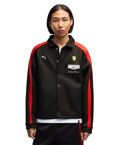 Puma Men's Ferrari Combines Iconic Stripe Track Jacket