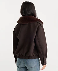 Good American Women's Collared Jacket