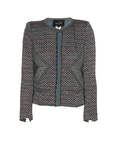 Pre-Owned Isabel Marant Women's Patterned Lurex Knit Jacket
