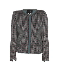Pre-Owned Isabel Marant Women's Patterned Lurex Knit Jacket