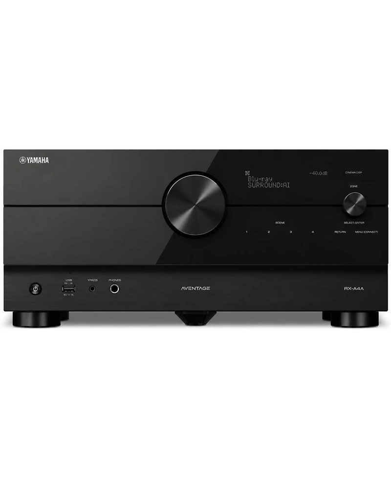 Yamaha Rx-A4A 7.2 Av Receiver with In-Ceiling Speakers