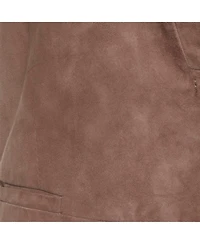 Pre-Owned Brunello Cucinelli Women's Suede Monili Long Vest