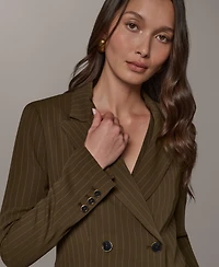 Donna Karan New York Women's Notch Lapel Collar Blazer