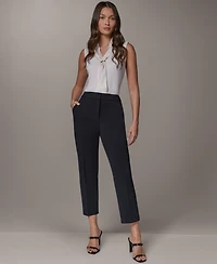 Donna Karan New York Women's Mid-Rise Ankle Pants