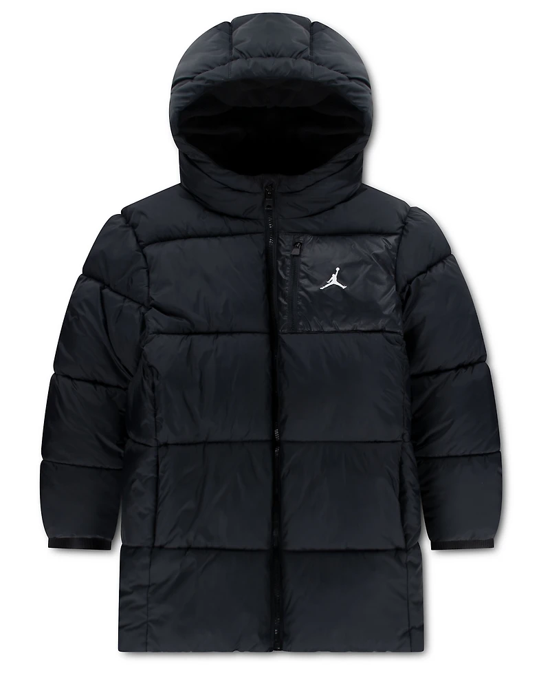 Jordan Kids' 8-20 Mid-Length Long-Sleeve Puffer Jacket