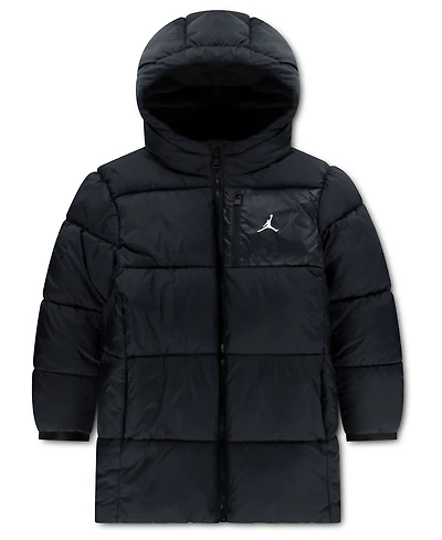 Jordan Kids' 8-20 Mid-Length Long-Sleeve Puffer Jacket