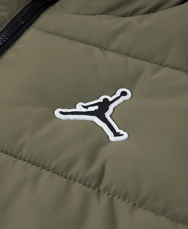Jordan Boys' 8-20 Colorblock Long-Sleeve Puffer Jacket
