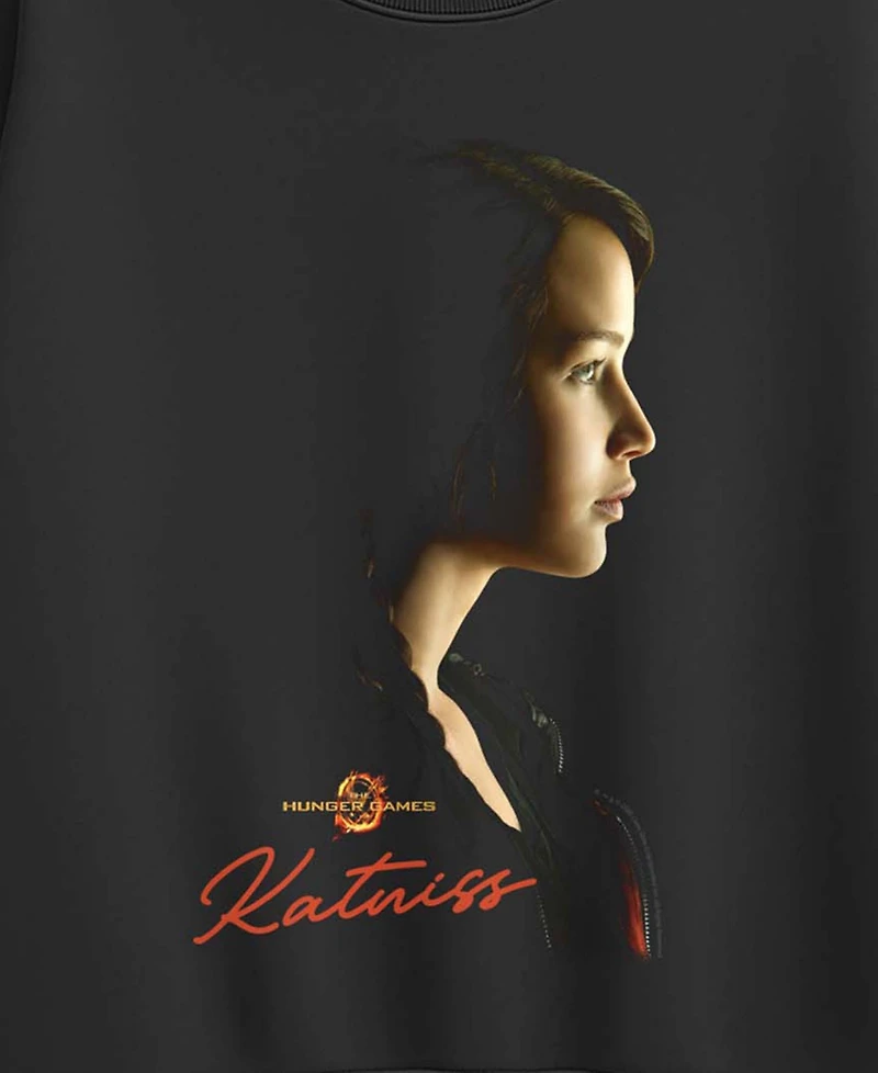 Hybrid Apparel Plus Katniss Portrait Fleece Sweatshirt