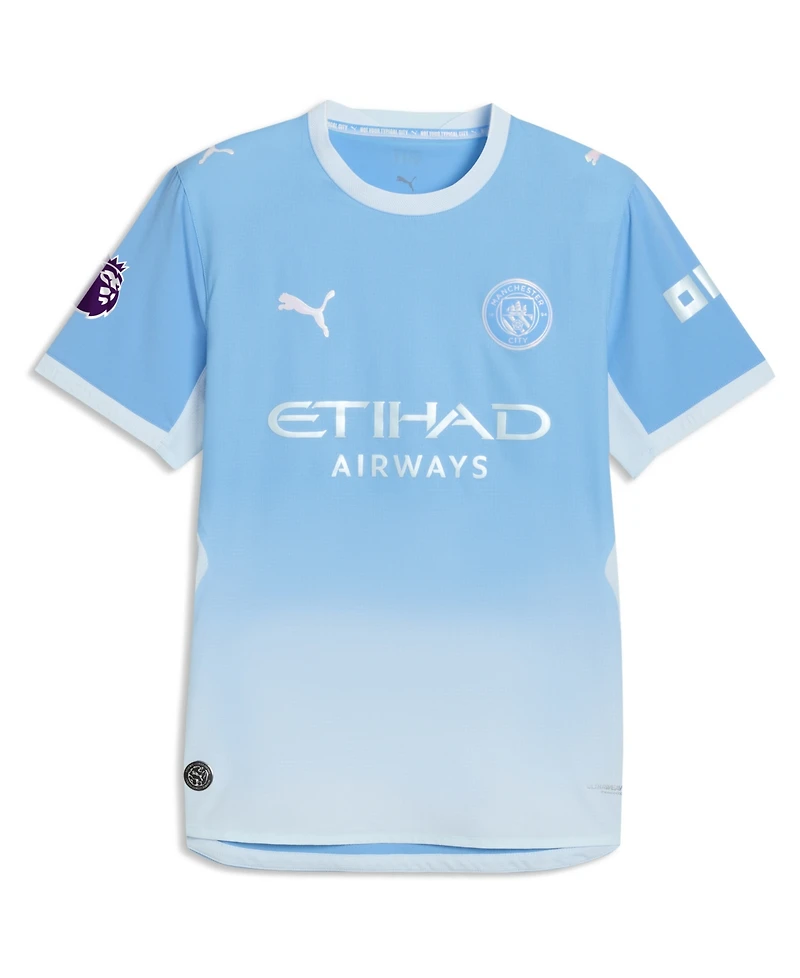 Puma Men's Erling Haaland Light Blue Manchester City 2026/27 Home On-Field Authentic Jersey