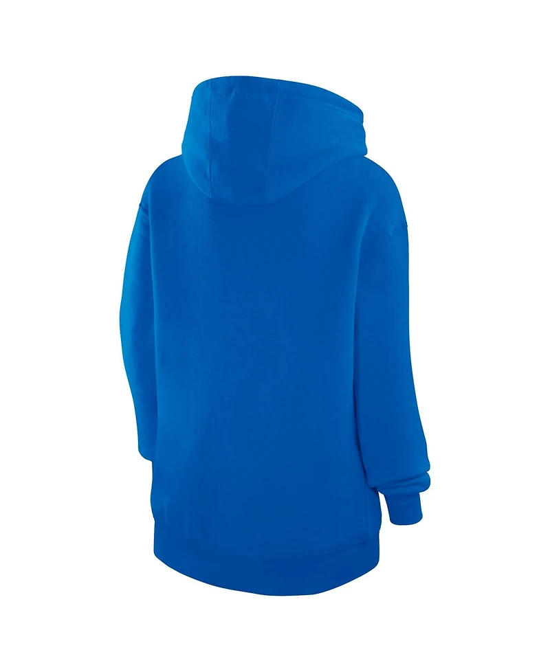 G-iii 4Her by Carl Banks Women's Royal Texas Rangers City Graphic Pullover Hoodie