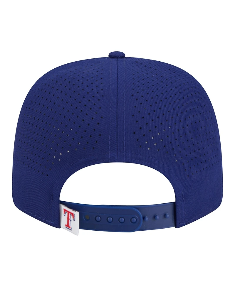 New Era Men's Royal Texas Rangers Performance 9SEVENTY Adjustable Hat