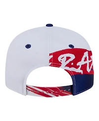 New Era Men's White Texas Rangers Swept 9FIFTY Snapback Hat