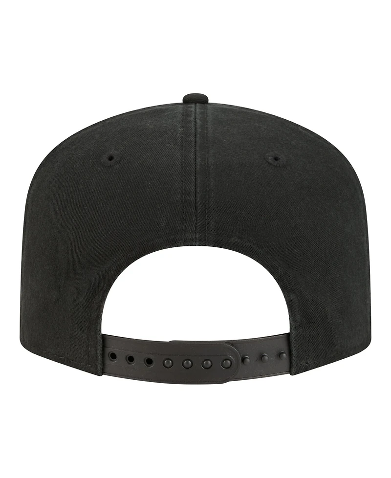 New Era Men's Black Baltimore Orioles Stacked 19TWENTY Adjustable Hat