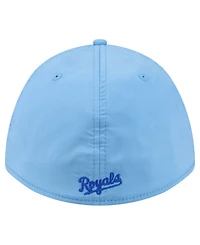 New Era Men's Light Blue Kansas City Royals Patch 39THIRTY A-Frame M-Crown Perforated Flex Hat