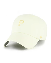 '47 Brand Men's and Women's Yellow Pittsburgh Pirates Pastel Clean Up Adjustable Hat