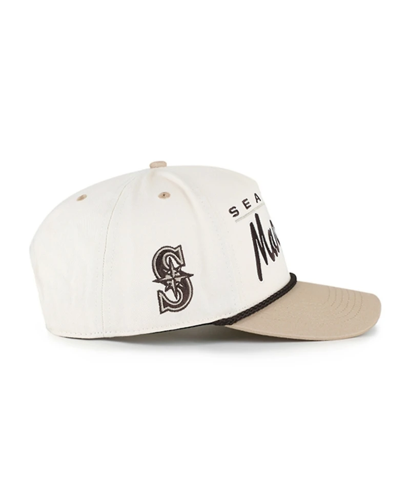 '47 Brand Men's Natural/Tan Seattle Mariners Neutral Terrain Hitch Rope Adjustable Hat