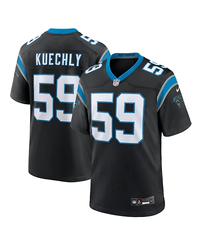 Nike Men's Luke Kuechly Black Carolina Panthers Team Game Jersey