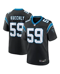 Nike Men's Luke Kuechly Black Carolina Panthers Team Game Jersey