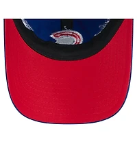 New Era Women's Royal Chicago Cubs Roses 9TWENTY Adjustable Hat
