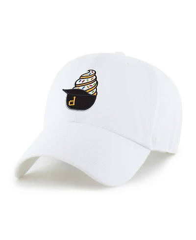 '47 Brand Preschool White Pittsburgh Pirates Ice Cream Helmet Clean Up Adjustable Hat
