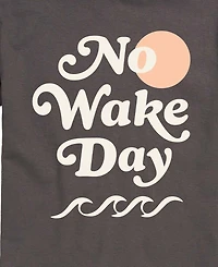 Airwaves Men's Instant Message No Wake Day Graphic T-Shirt