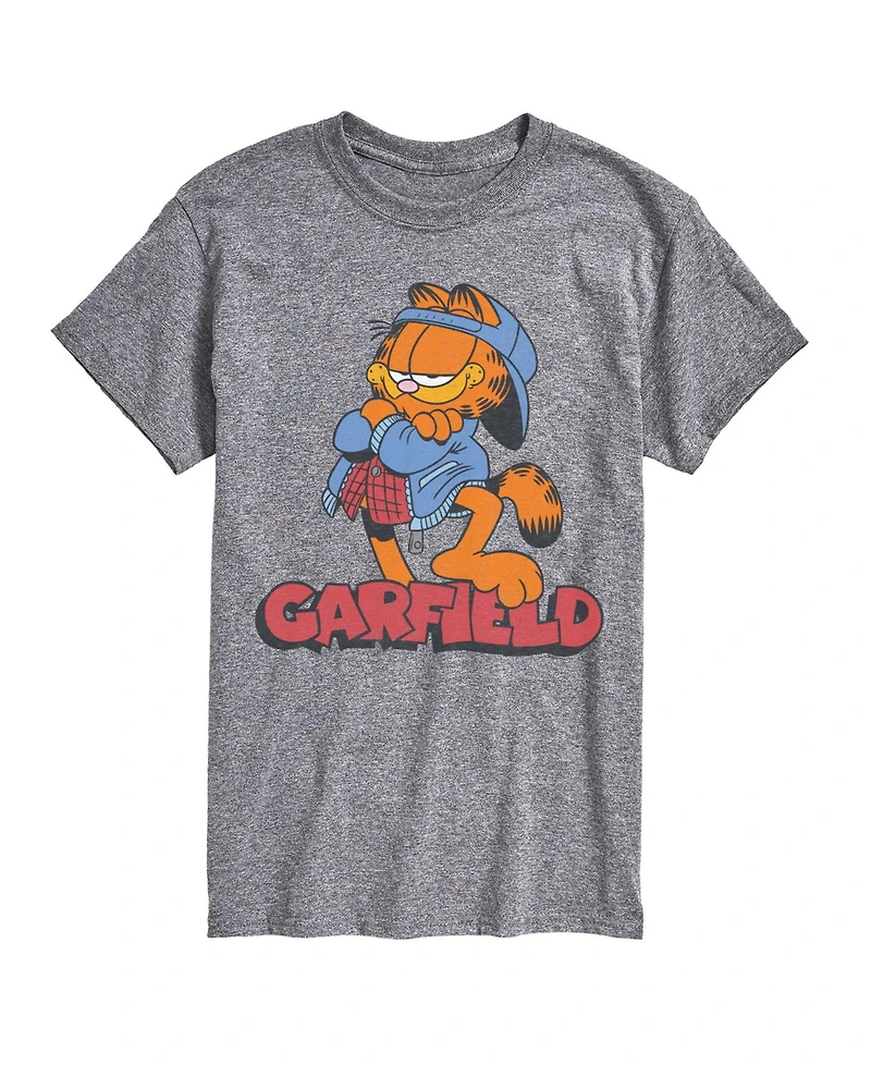 Airwaves Men's Garfield Streetwear Graphic T-Shirt