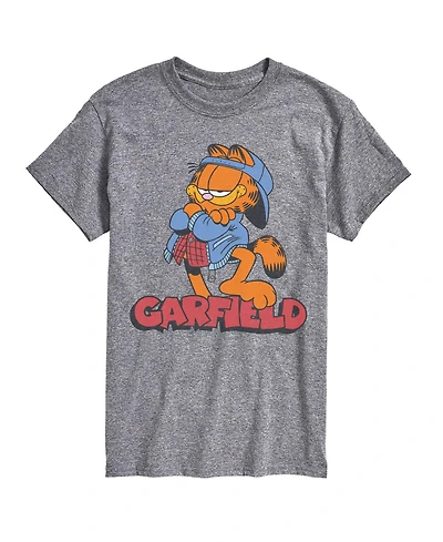 Airwaves Men's Garfield Streetwear Graphic T-Shirt