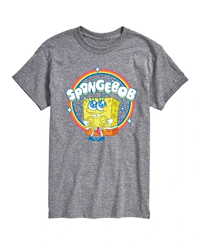 Airwaves Men's Spongebob Squarepants Kawaii Graphic T-Shirt