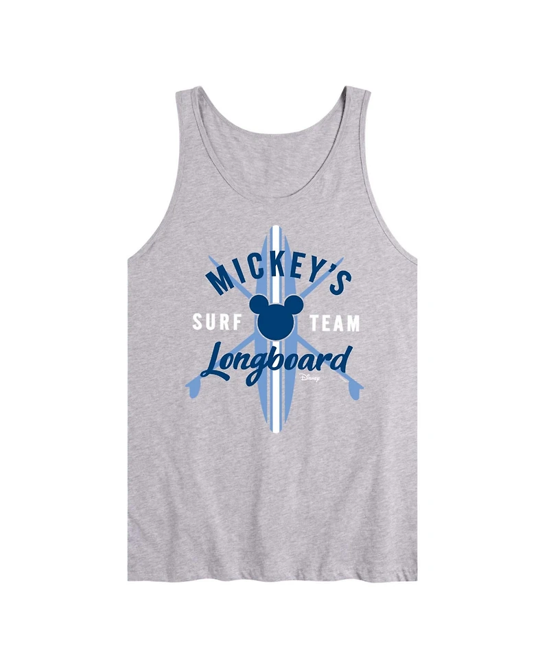 Airwaves Men's Disney Mickeys Longboard Surf Team Graphic Tank Top