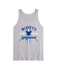 Airwaves Men's Disney Mickeys Longboard Surf Team Graphic Tank Top