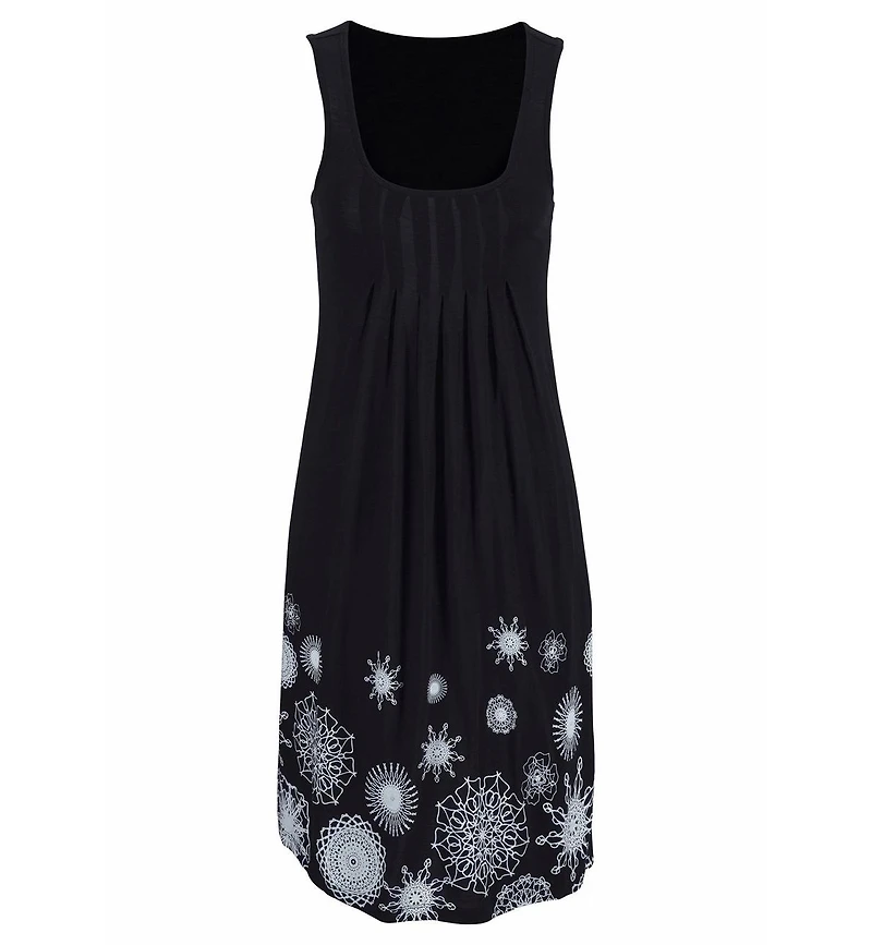 Lascana Women's Sleeveless Printed Dress