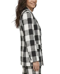 Lily and Lionel London Women's Zena Double Breasted Check Jacket
