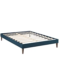 Modway Sharon Fabric Full Bed Frame with Squared Tapered Legs