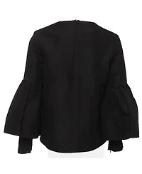 Pre-Owned Tom Ford Women's Zipper-Detail Flared Sleeve Top