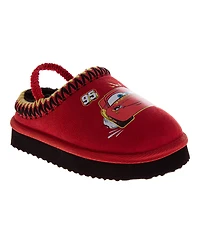 Disney Toddler Boy's (5-12) Cars Lightning Slippers Soft, Cozy, and Comfortable Footwear