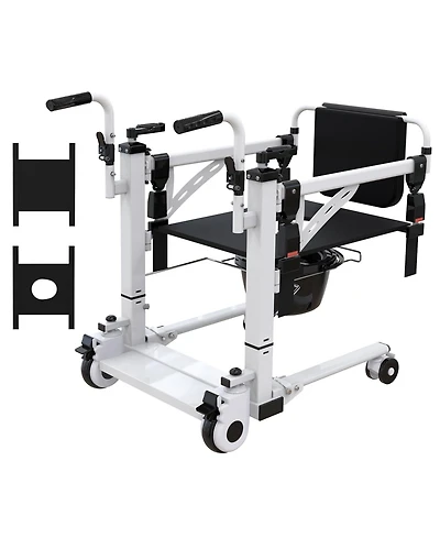 gaomon Electric Transfer Lift Chair with Commode Seat for Home Mobility Assistance
