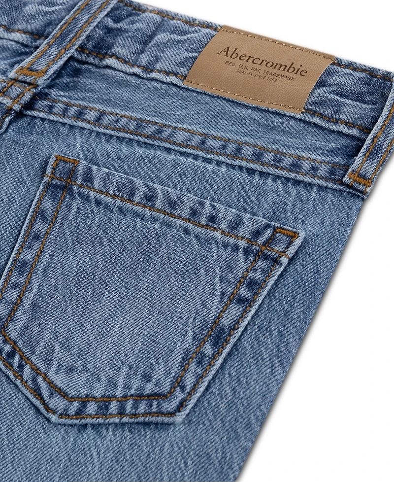 abercrombie kids Toddler Girls' 2T-5T Butterfly Low Rise Baggy Jeans