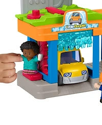Fisher Price Little People Fillin' Fun Service Station Folding-Ramp Playset, Ages 1+