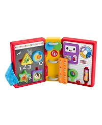 Fisher Price Laugh and Learn 123 Schoolbook Smart Stages Interactive Book, Ages 6 Months+