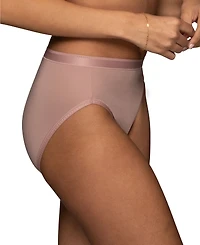 Vanity Fair Lingerie Women's Comfort Where It Counts Hi-Cut Brief, 3-Pack
