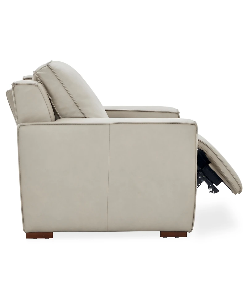 Aspen Leather Power Headrest Zero Gravity Recliner, Macy's Exclusive