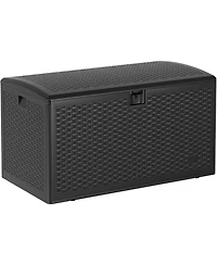 gaomon 73 Gallon Waterproof Large Resin Deck Box Indoor Outdoor